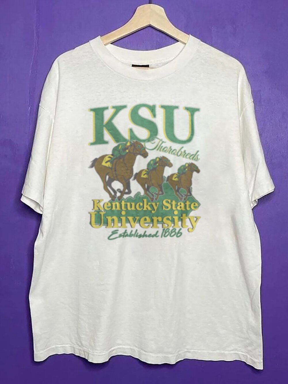Vintage Kentucky State University Style Unisex Shirt, Retro KSU EST 1886 Shirt